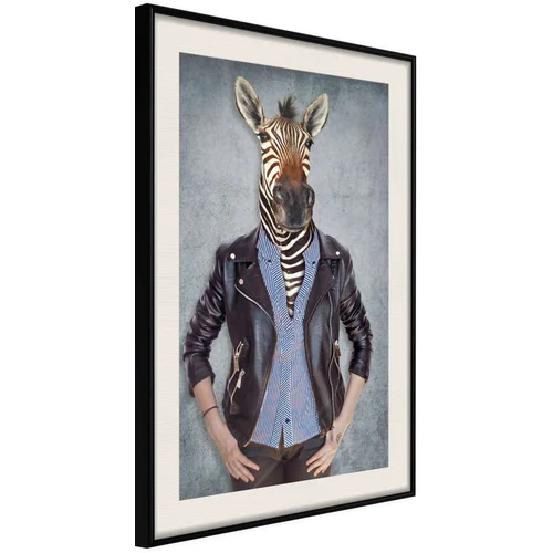  Poster - Animal Alter Ego: Zebra 20x30