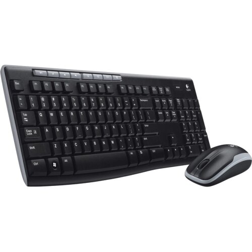 Logitech Tipkovnica MK270 z miško, brezžična Cene