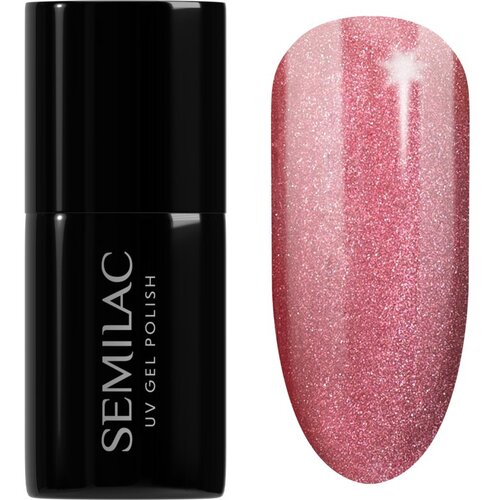 Semilac UV Hybrid Gloss GALA gel lak za nohte z uporabo UV/LED lučke odtenek 662 Rosé Gloss 7 ml Cene