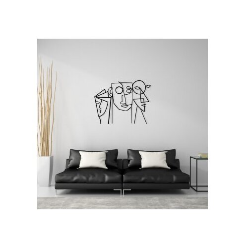 Wallity Zidna dekoracija Aeimnestus, 50x39cm, Crna Slike