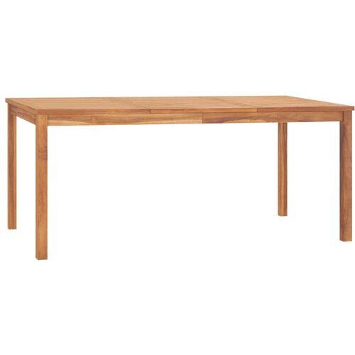 vidaXL Vrtna jedilna miza 180x90x77 cm trdna tikovina Cene