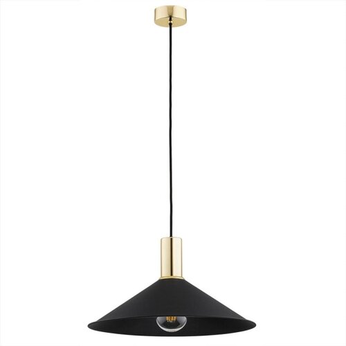  Argon 4912 - Luster na sajli MINORI 1xE27/15W/230V crna/zlatna Slike