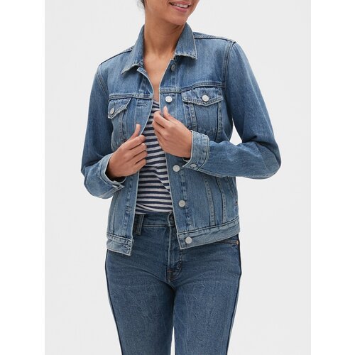 GAP Blue women&amp;#039;s denim jacket Slike