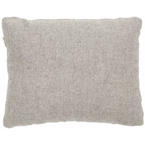 Gazzda Svijetlo sivi jastuk za modularnu sofu s navlakom od mješavine vune i lana Hugg -