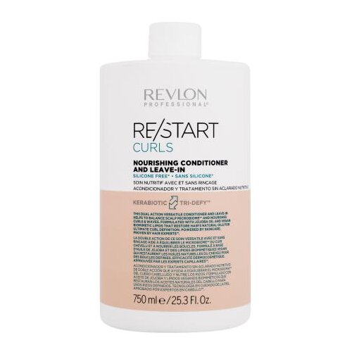 Revlon Professional Re/Start Curls Nourishing Conditioner and Leave-In 750 ml balzam za lase skodrani lasje valoviti lasje za ženske Cene