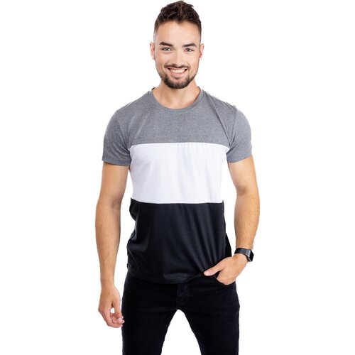 Glano Men T-shirt - dark gray Slike