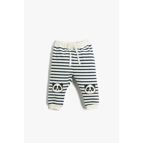 Koton Baby Boy Navy Blue Striped Sweatpants Slike