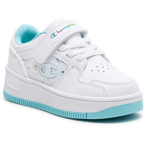 Champion Superge Rebound Platform Abstract G PS S32851-WW011 Wht/Lt.Blue Slike