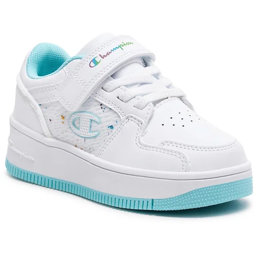 Champion Superge Rebound Platform Abstract G PS S32851-WW011 Wht/Lt.Blue