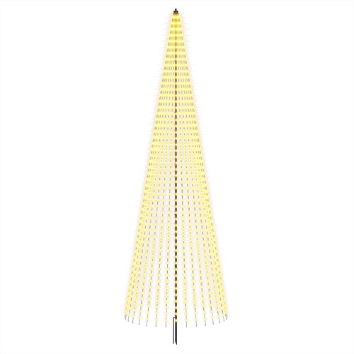  LED božićno drvce 500 LED lampica Topla bijela Željezo Slike