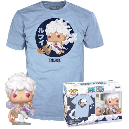 Funko Set Figura POP & Majica One Piece Luffy Fifth Gear / Vel. XL Cene