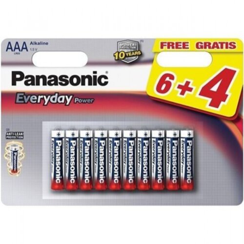 Panasonic baterije LR03EPS/10BW 6+4F Alkal. Everyday Power Cijene