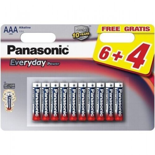 Panasonic LR03EPS/10BW-AAA 10 kom 6+4F Alkalne Ever baterije Cene