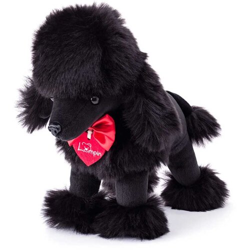 Lumpin Charlie crni pudl pli&amp;scaron;ana igračka 25 cm - Slike