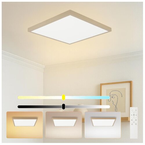  Brilagi - LED kupatilsko svetlo FRAME SMART, prigu&scaron;iva, LED/50W/230V 60x60 IP44 + daljinski upravljač Cene