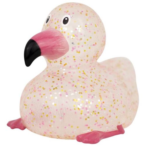 Lilalu patkica - glitter flamingo - rubber duck Cene