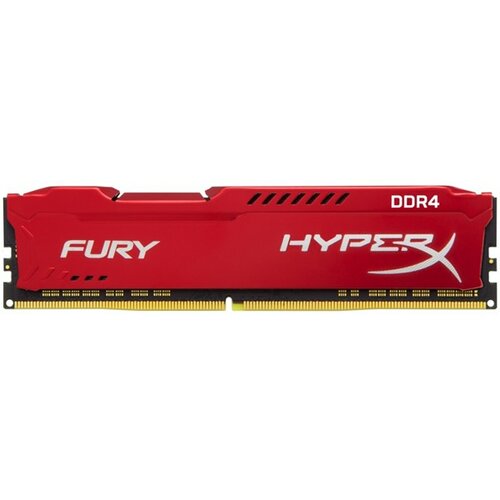 Kingston DIMM DDR4 8GB 2400MHz HX424C15FR2/8 HyperX Fury Red ram memorija Slike