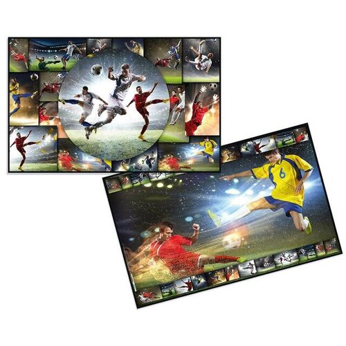 Herma Podloga za sto Football 550x350mm šarena Slike