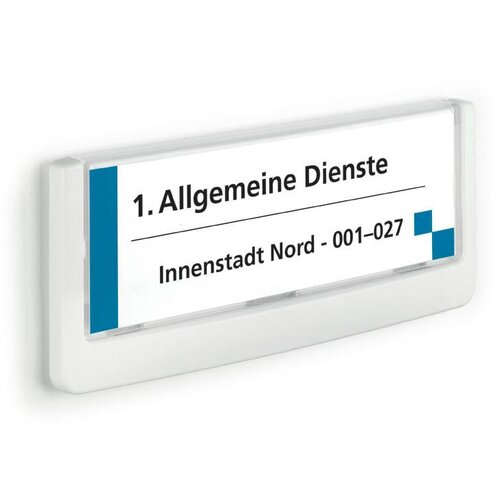 Durable Info plo&scaron;čica Click 149x52,5mm bela (4860), (20372243) Cene