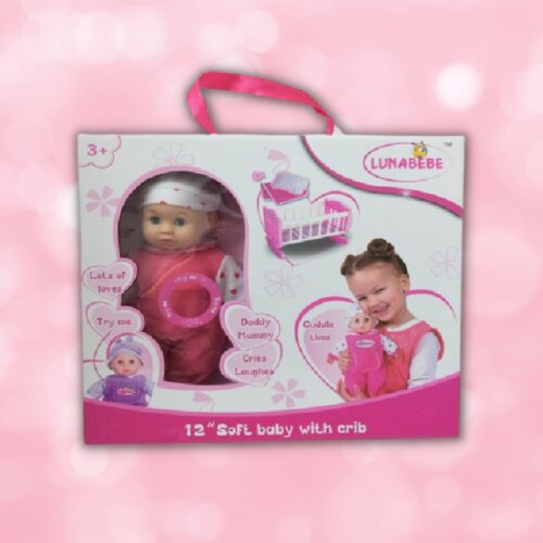  beba 30 cm + krevetac Cene