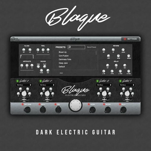 New Nation Blaque - Dark Electric Guitar (Digitalni izdelek)