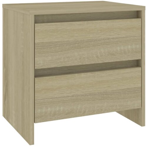Maison Chic Nočna omarica - Nočna miza sonoma hrast 45x34,5x44,5 cm iverna plošča, (21687787) Cene