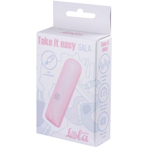 Lola games Vibro metak Rechargeable Take it Easy Gala pink Slike