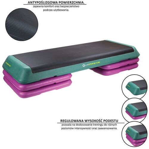  Profesionalni step klopca za aerobiko do 300 kg Slike