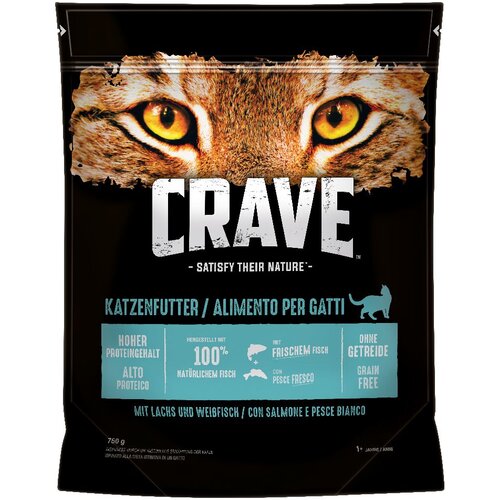 CRAVE Adult z lososom & belo ribo - 750 g Cijene