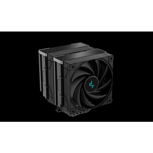 DeepCool Cooler AK620 ZeroDarkBlack Dual CPU Cooler Slike