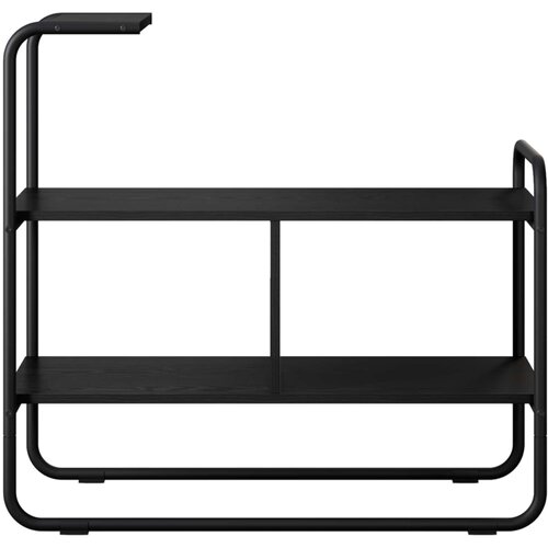  Konzolna stolica Crni hrast 80 x 35 x 75 cm Konstruirano drvo Slike