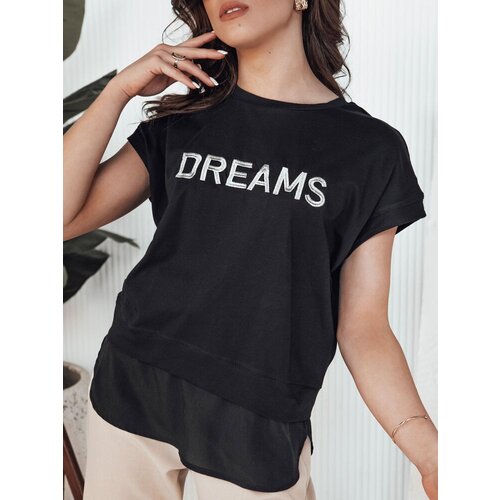 DStreet Women&amp;#039;s T-shirt DREAMY black Slike