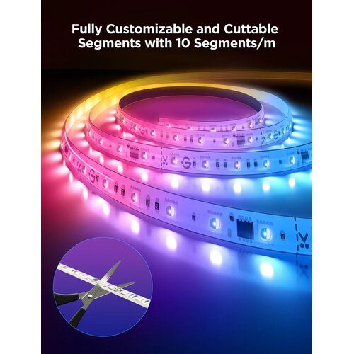 GOVEE Light 2 Pro Universal strip light LED 5000 mm Slike