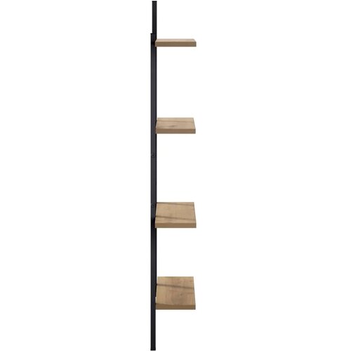  Zidna polica Hrast artisan 61 x 13 5 x 105 5 cm Prerađeno drvo - Hrast artisan 61 x 13 5 x 105 5 cm Slike