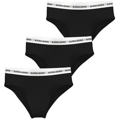  Bj&ouml;rn Borg Logo Highwaist Briefs 3x ženske spodnjice Cene