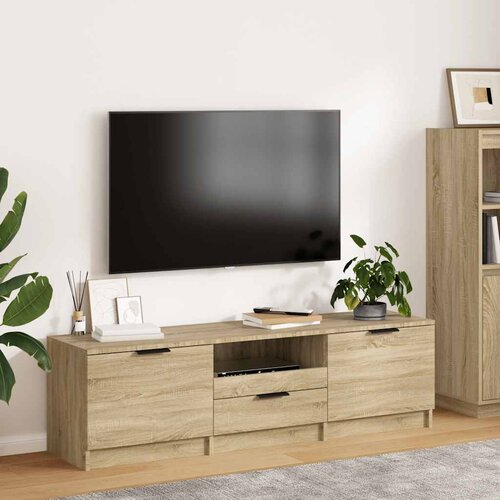 TV ormarić Sonoma hrast 140x35x40 cm Konstruirano drvo Cene