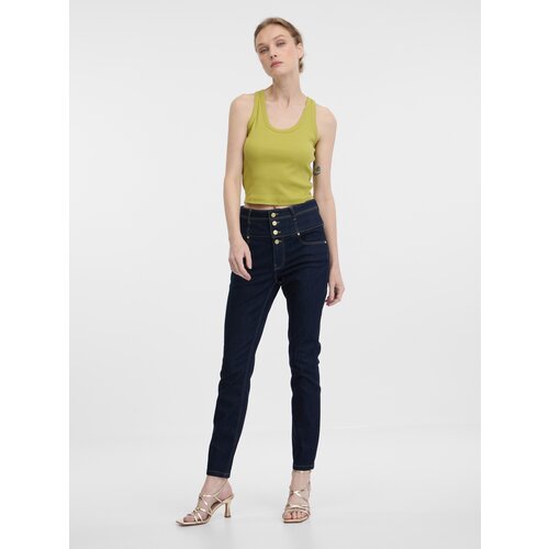 Orsay Dark Blue Women's Skinny Jeans - Women's Cene