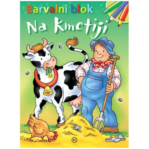 Mladinska Knjiga MKZ barvalni blok na kmetiji Cene