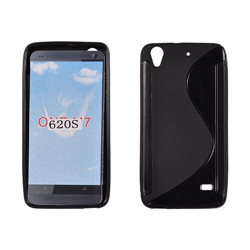  S silikonski ovitek Huawei G620 črn Slike