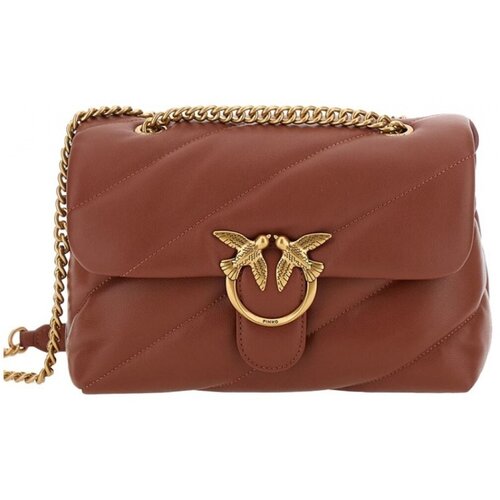 Pinko Torbe LOVE CLASSIC PUFF CL SH Kostanjeva Cene
