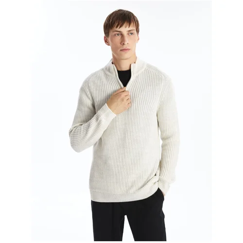 LC Waikiki High Collar Long Sleeve Men's Knitwear Sweater