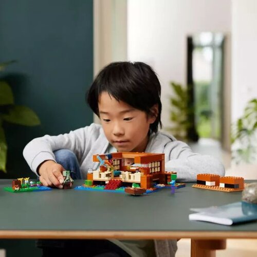 Lego igračka kockice Minecraft Kuća žabe 8g+ Cene