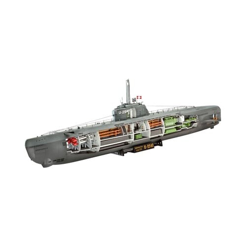 Revell U-Boot Type XXI U 2540 & Interieur Cene