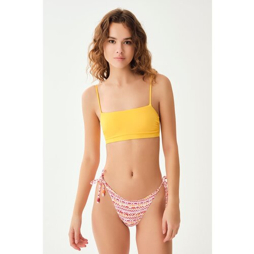 Dagi Bikini Bottom - Red - Textured Slike