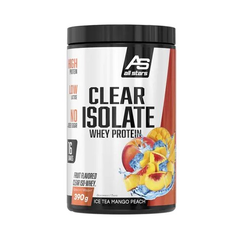 All Stars Clear Isolate Whey Protein - Ice Tea Mango Peach Cene