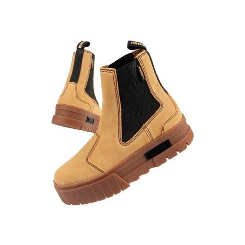 Puma Gležnjarji Chelsea Mayze Chelsea Suede Wn&amp;#039;s 382829 04 Rumena Slike