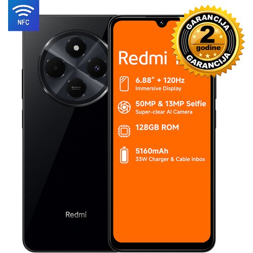 XIAOMI REDMI 14C 4+128GB NFC MIDNIGHT BLACK EU Cijene