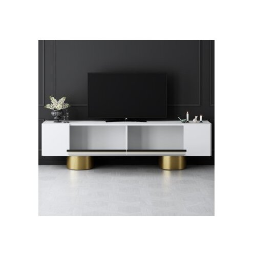Hanah home tv polica bohem white gold Slike