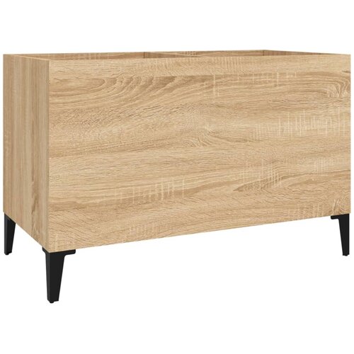 vidaXL omarica za gramofonske plošče hrast sonoma 74,5x38x48 cm les, (20716225) Cene