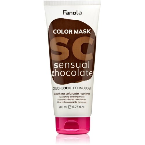 Fanola color mask barva za lase za barvane lase za vse vrste las 200 ml odtenek sensual chocolate Cene